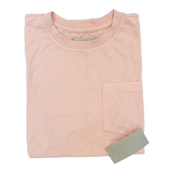 NORDSTROM Kids' Essential Pocket T-Shirt - Pink - NWT - Medium (8-10) - Picture 2 of 2